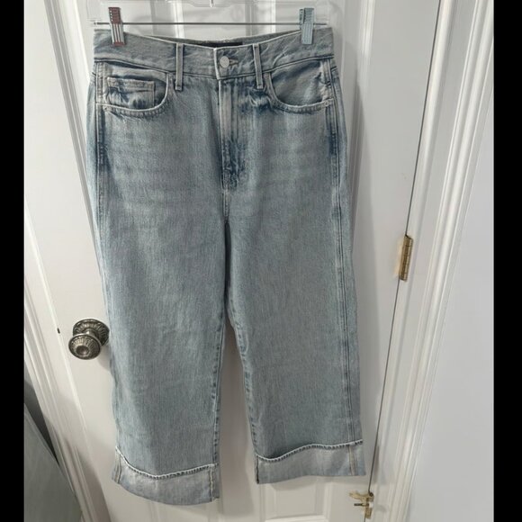 VERONICA BEARD Taylor high-rise wide-leg jeans Size 27 - Picture 1 of 10